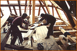 Sanierung der Kirche in Rott am Inn