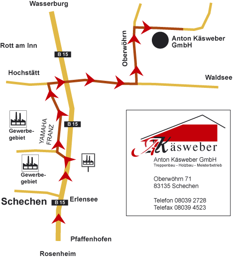 Lageplan aufrufen